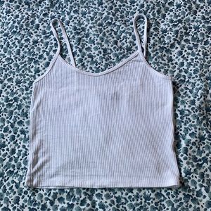 White BDG crop top, small